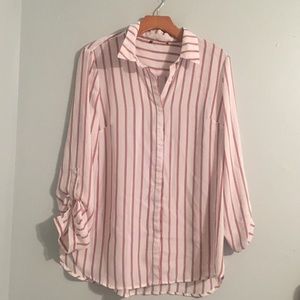 Blouse buttoned down